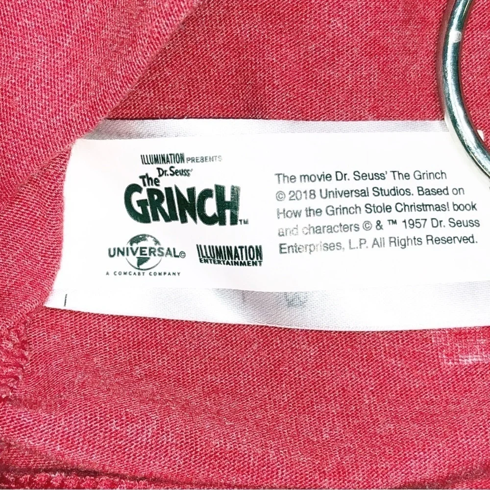 Old Navy Red and Green Grinch Graphic Holiday Shirt Size 3T